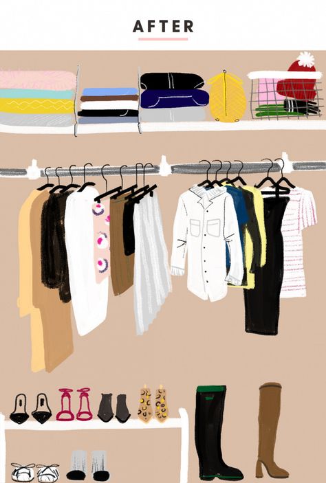 Closet Illustration, Closet Drawing, Organizing My Closet, Small Closet Organization Ideas, Best Closet Organization, Creative Closets, Closet Organization Ideas, Closet Hacks Organizing, Sale Logo