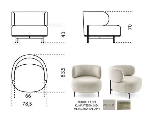 Sofa Catalogue Design, Living Room Furniture Dimensions, Sofa Sketch, Reception Room Design, Sofa Plan, Round Couch, Furniture Sketch, Furniture Design Sketches, Chalet Design