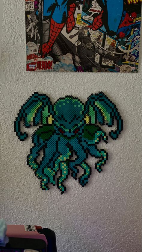 Cryptid Perler Beads, Bug Perler Beads, Perler Creations, Pixel Beads, Pearl Beads Pattern, Easy Perler Beads Ideas, 3d Perler Bead, Hamma Beads, Fuse Bead Patterns