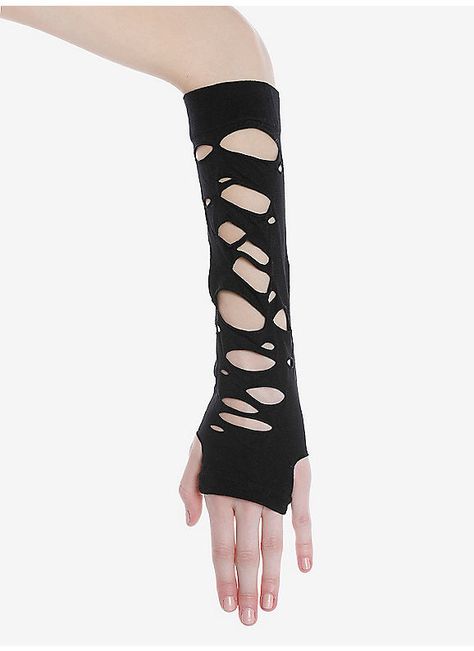 Emo Gloves, Gloves Fingerless, Goth Fairy, Hot Topic, Arm Warmers, Diy Clothes, Gloves, Outfit Inspirations, Clothes