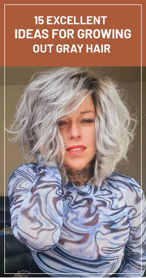 Growing Out Gray Hair, Haircut Gray Hair, Growing Out Hair, Haircuts Blonde, Grey Hair Over 50, Classic Haircut, Kaley Cuoco Short Hair, Blonde Haircuts, Gray Hair Growing Out