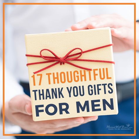 Need an awesome gift to say thank you? Check these out! #giftsformen #mangifts #thankyougiftsmen Mentor Gifts Professional, Men Thank You Gifts Ideas, Men Appreciation Gifts, Big Thank You Gifts, Thank You Gifts For Guys, Thank You Gifts For Boyfriend, Thank You Gifts For Him, Thank You Gifts Men, Thank You Gift Ideas For Men