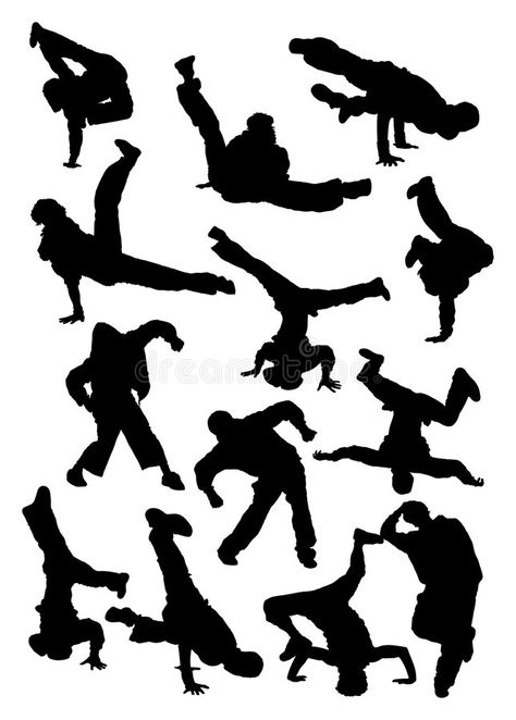 Breakdance Poses Drawing, Breakdance Silhouette, Breakdance Pose, Therapy Inspiration, Break Dancing, Music People, Break Dance, Hand Drawing, Hip Hop Dance