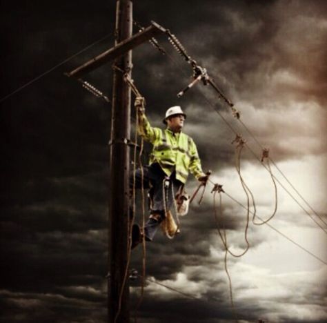 Linemen /storm men Occupational Medicine, Linemen Quotes Storm, Lineman Artwork, Power Lineman Quotes, Linemen Football, Lineman Sublimation, Line Man, Lineman Love, Electrical Lineman