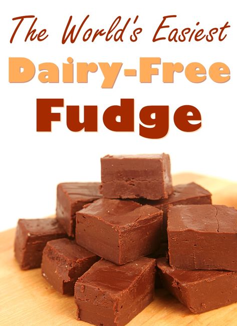 Dairy Free Fudge, Vegan Fudge, 4 Ingredient Recipes, Fudge Recipes Chocolate, Christmas Fudge, Fudge Recipe, Allergy Friendly Recipes, Dairy Free Dessert, Vegan Treats