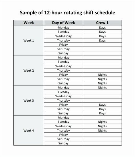 Rotating Shift Schedule Template Luxury Monthly Staff Roster Template Free Employee and Shift Hour Schedule Template, Shift Schedule Template, Nursing Schedule, Work Schedule Template, Schedule Maker, Calendar Inspiration, College Schedule, School Timetable, 12 Hour Shifts