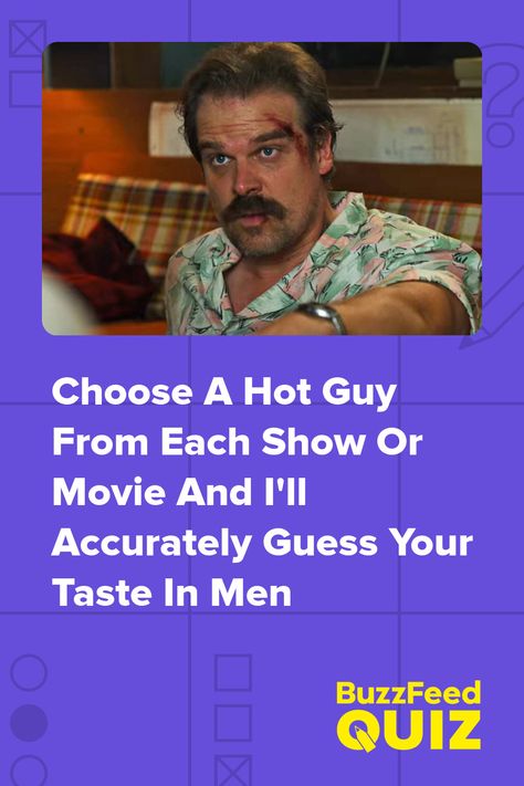 Choose A Hot Guy From Each Show Or Movie And I'll Accurately Guess Your Taste In Men Hot Quiz, Sporty Guys, Buzzfeed Personality Quiz, Buzzfeed Quizzes Disney, Taste In Men, Movie Quizzes, Fun Online Quizzes, Try Guys, Movie Quiz