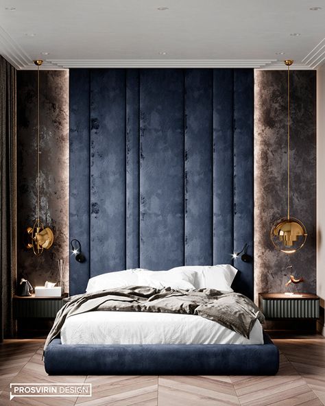 Bed Headboard Design, Bedroom Interior Design Luxury, Modern Luxury Bedroom, Modern Bedroom Interior, Luxury Bedroom Design, Dekorasi Kamar Tidur, Luxury Bedroom Master, Bedroom Decor Design, Bedroom Bed Design