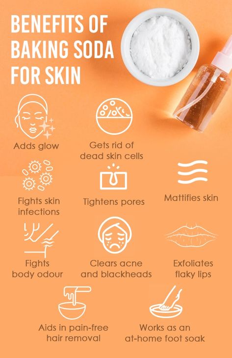 The Benefits Of Baking Soda For Your Skin Skin Glow Food, Home Foot Soak, Natural Remedies For Cavities, Self Care Weekend, Uses For Baking Powder, Around The Pool Ideas, Baking Soda For Skin, Benefits Of Baking Soda, Baking Recipe Ideas