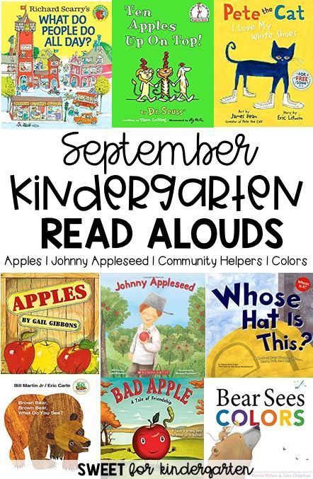 Check out 18 books to read aloud during the month of September. Perfect for Kindergarten! Read Alouds Kindergarten, Kindergarten Architecture, Kindergarten Library, September Activities, Interactive Read Aloud, Fall Reading, Kindergarten Books, Read Aloud Books, Kindergarten Lesson Plans