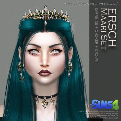 Sims4cc Accessories, Los Sims 4 Mods, Medieval Crown, Female Accessories, Sims Medieval, Sims 4 Game Mods, Sims 4 Dresses, Sims Four, Sims4 Clothes