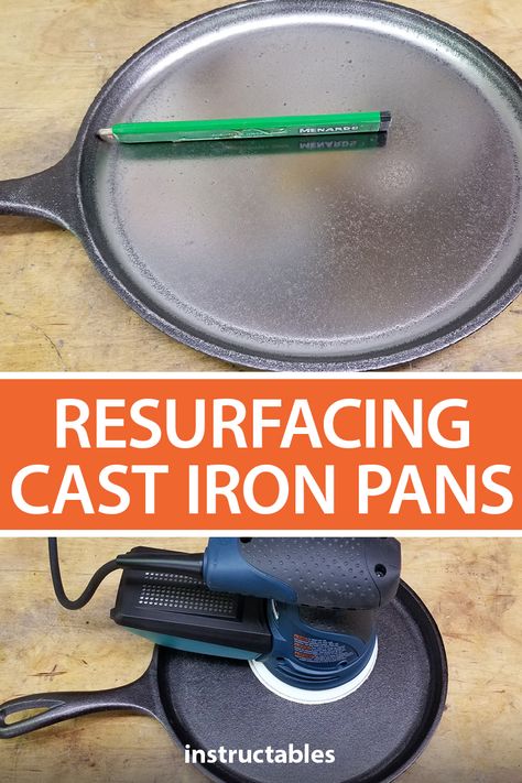 Cleaning Rusty Cast Iron, Cleaning Cast Iron, Rusty Cast Iron Skillet, Cleaning Cast Iron Pans, Workshop Kitchen, Cleaning Cast Iron Skillet, Iron Cleaning, Cast Iron Care, Cast Iron Pans