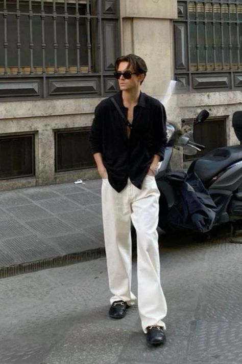 Comfy Summer Outfits Men, Mens Stockholm Style, Stockholm Mens Style, Stockholm Fashion Men, My Man Aesthetic, Stockholm Style Men, Hair Look Boy, Clue On Stage, Husband Outfits