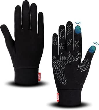 Aegend Lightweight Running Gloves Warm Gloves Mittens Liners Women Men Touch Screen Gloves Cycling Bike Sports Compression Gloves for Winter Early Spring Or Fall, 6 Colors, 3 Sizes No Spend January, Running Attire, Gloves For Winter, Compression Gloves, Running Gloves, Summer Running, Ski Gloves, Sports Gloves, Body Care Products