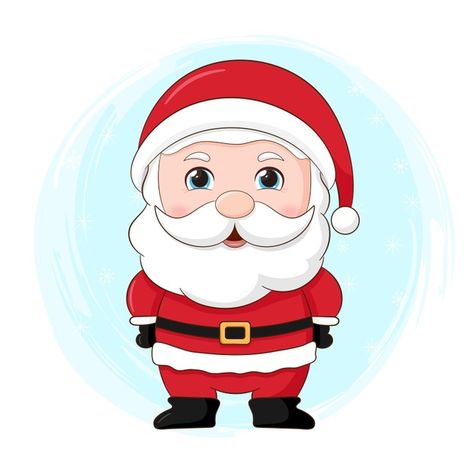 Lindo personaje de navidad. papá noel | Premium Vector #Freepik #vector #fondo #navidad #invierno #feliz-navidad Opening Christmas Presents, Santa Claus Costume, Happy New Year Banner, Fruit Cartoon, Santa Crafts, Cute Images For Dp, Elf Clothes, Holiday Painting, Santa's Elves