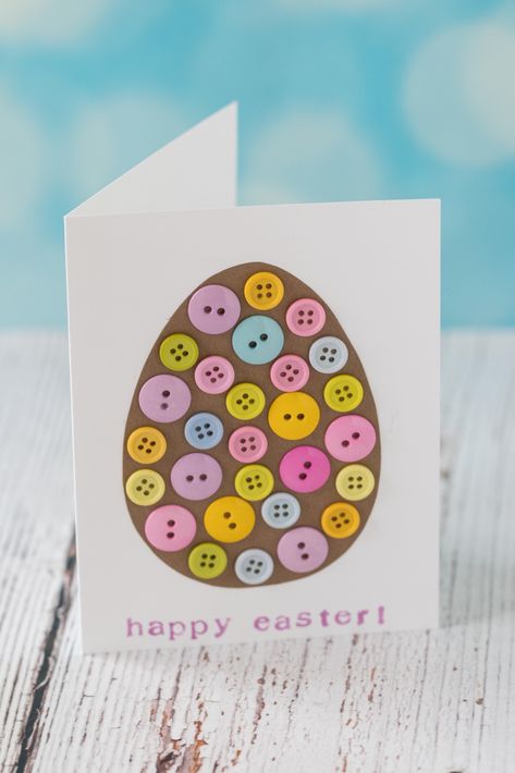 10 Simple DIY Easter Cards | https://www.roseclearfield.com Diy Easter Cards, Easter Cards Handmade, Easter Images, Easter Greeting Cards, Ideas For Easter, Christmas Card Crafts, Spring Cards, Easter Greetings, Easter Activities