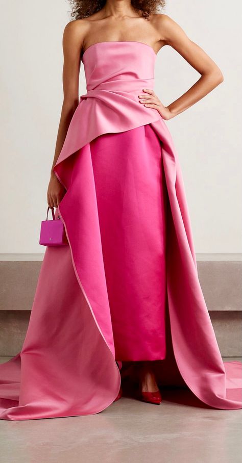 Edward Arsouni, فستان سهرة, Gala Dresses, Satin Gown, Gorgeous Gowns, Mode Inspiration, Beautiful Gowns, Carolina Herrera, Fancy Dresses