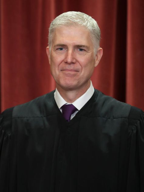 Justice Neil Gorsuch Provides Decisive 5th Vote In Case About Indian Treaty : NPR Neil Gorsuch, Supreme Court Building, Sonia Sotomayor, Justice Ruth Bader Ginsburg, John Roberts, Indian Tribes, Bridge Building, Date Of Birth, The Millions