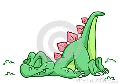 Sleeping Dinosaur Drawing, Dino Sleeping, Animal Character Illustration, Sleeping Dinosaur, Sleep Cartoon, Coloring Drawing, Dinosaur Drawing, Animal Character, Dinosaur Decor