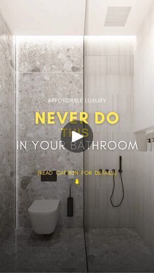 1.5K views · 46 reactions | 🔻NEVER USE FROSTED GLASS SHOWER ENCLOSURE 🔻
.
Here is why:

❌ Frosted Glass is often associated with older, more utilitarian bathroom designs

❌ Frosted Glass can show water spots,soap scum,and steaks more easily than clear glass

❌ Frosted Glass offers limited design options and can restrict the overall design language of a luxury bathroom 
.
🔻SHOWER ENCLOSURES TO USE INSTEAD:

✅ Fluted Glass Enclosure @sanctuarybathrooms 

✅ Solid Bathroom Enclosure 

✅ Privacy Glass Blocks

📌@Jeneaulle.Renovations is on a mission to inspire and transform the notion that luxury homes are always expensive. We’ve shown that luxury is achievable even on a tight budget.

📌Follow us and discover how!

📌Would you like us to design your house? Send us a DM for project enquiries Frosted Shower Glass Door Ideas, Bathroom Enclosure, Frosted Glass Shower Door, Design Your House, Glass Block Shower, Glass Shower Enclosures, Fluted Glass, Bathroom Closet, Shower Enclosures