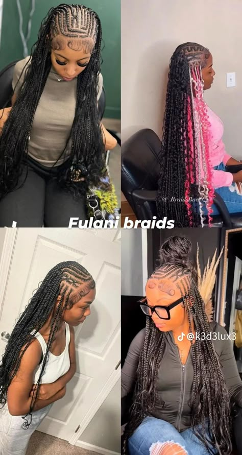 Braids Names Hairstyles, Passion Locs, Cosmetology Vision Board, Back To School Braids, Braids Lemonade, Hair Braid Designs, Black Hair Inspiration, Pretty Braids, Braided Hairstyles For Black Women Cornrows