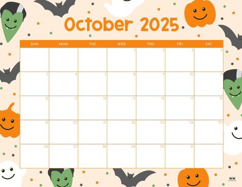 Choose from 107 October 2025 calendars to plan out and fully enjoy everything fall has to offer including Halloween! Print from home! 100% FREE! October 2025 Calendar, 2025 Journaling, Everything Fall, October Calendar, 2025 Calendar, Wallpaper Vintage, Iphone Wallpaper Vintage, Calendar Printables, Planner Pages