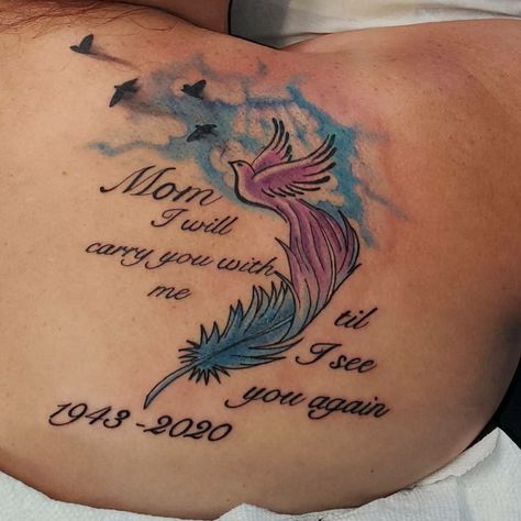 Lost In Life Tattoos, In Remembrance Of Mom Tattoos, In Memory Of Tattoo Ideas, In Loving Memory Tattoos Mom, Memorial Tattoo Husband, Mom Memorial Tattoo Ideas For Daughter, Mom Remembrance Tattoos, Tattoos In Memory Of Mom, Mom Tattoo Quotes