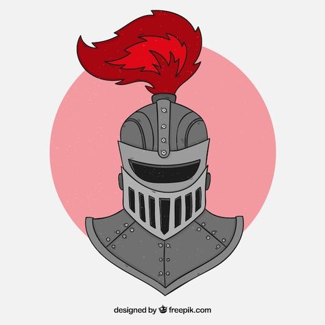 Casco de caballero con estilo clásico | Free Vector #Freepik #freevector #casco-medieval #casco-guerrero #armadura-medieval #armadura Knight Helmet, Knights Helmet, Classical Style, Psd Icon, Vector Photo, Graphic Resources, Vector Free, Marvel