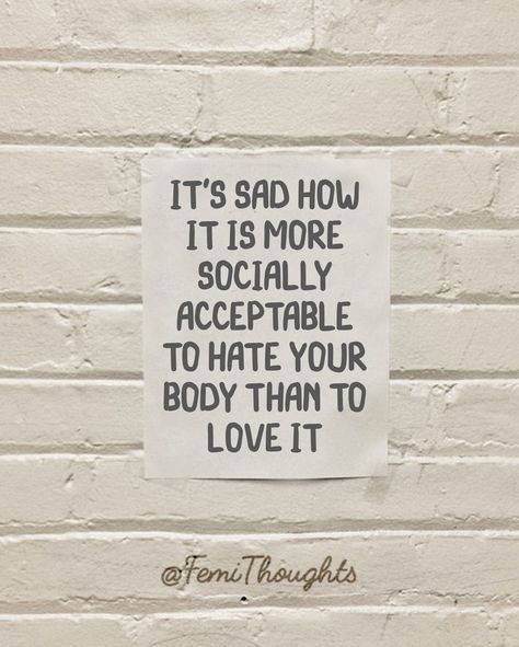 Love Your Body - Feminist Quotes - Body Positivity Beauty Standards Quotes, Standards Quotes, Body Image Quotes, Body Quotes, Body Positive Quotes, Body Image Issue, Love Your Body, Quotes About Everything, Love My Body