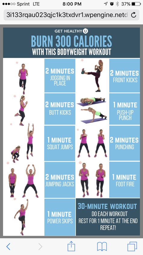 300 Calorie Workout, Burn 300 Calories, Calorie Workout, Workout Pics, Build Muscle Mass, Low Intensity Workout, Hiit Training, 30 Minute Workout, 300 Calories