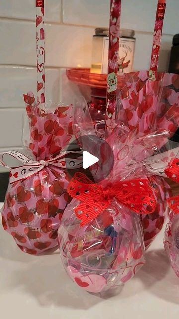 Valentine Diy Gifts For Kids Classroom, Dollar Tree Valentines Gift Ideas, Valentine Diy Gift Ideas, Diy Valentines Gift Baskets To Sell, Kids Valentines Day Basket, Valentine’s Day Class Gifts, Valentine Lollipop Ideas, Coworker Valentine Gifts Diy, Diy Valentines Crafts To Sell