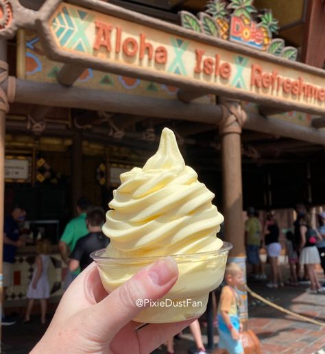 Dole whip - does it live up to the hype? Do you get one when you go to Walt Disney World? #disneydolewhip #dolewhiplife #alohaisle #disneytreats #disneyeats #disneylife #disneyfansknow Disney Treats, Dole Whip, Disney Life, The Hype, Walt Disney World, Get One, Disney World, Walt Disney, Disney