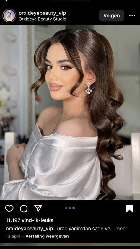 Wedding Hairstyles Long Hair, Classic Wedding Hairstyles, Wedding Hairstyles Long, Google Data Studio, Hair Styles For Girls, Party Hairstyles For Long Hair, Hairstyle 2024, Glamorous Wedding Hair, Hairstyles Long Hair