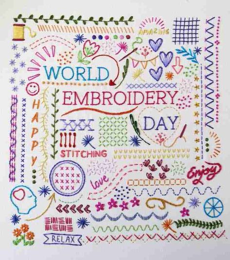 Embroidery Book Pattern Free Printable, Embroidery Stitch Book Free Pattern, Free Embroidery Sampler Pattern, Embroidery Stitch Sampler Free Pattern, Free Hand Embroidery Designs Patterns, Doodle Stitching Embroidery, Embroidery Journal Icons, Embroidery Sampler Pattern Free, Embroidery Journals