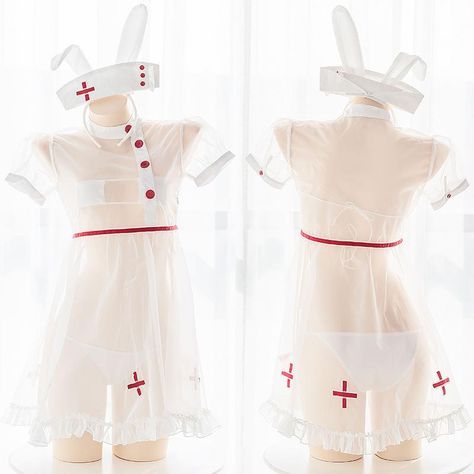 Kawaii Lingerie, Street Style Store, Harajuku Fashion Street, Kawaii Fashion Outfits, Nurse Uniform, Cute Lingerie, Ootd Summer, Maid Dress, Nursing Clothes