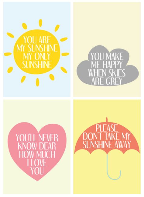 You Are My Sunshine Poster Illustration Retro 8 x 10. $15.00, via Etsy. Australia Illustration, Sunshine Poster, Retro Door, Sunshine Birthday Parties, Sunshine Quotes, Sunshine Birthday, Cute Images With Quotes, Poster Illustration, Strong Love