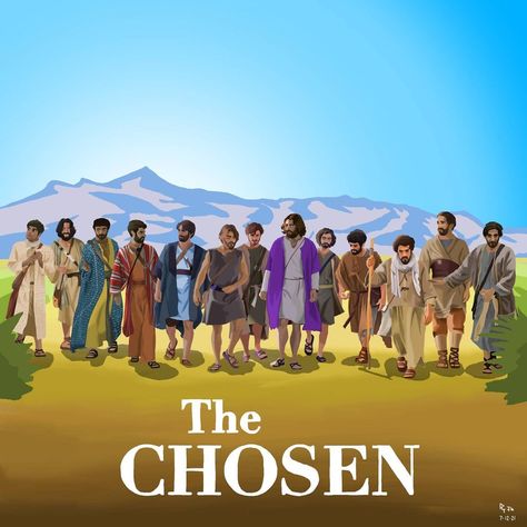 The Chosen Drawings, The Chosen Fan Art, The Chosen Wallpaper, Drawing Of Jesus, Shahar Isaac, David Bible, Chosen Cast, Social Media Church, Christian Graphics