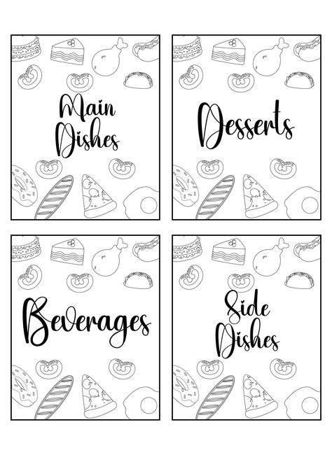 Recipe Book Dividers for Cookbook Diy Recipe Book Ideas Templates, Cookbook Categories List, Printable Recipe Pages Templates Free, Recipe Format Template, Diy Cookbook Ideas Free Printable, Recipe Binder Printables Free Templates, Cookbook Cover Design Free Printable, Cute Recipe Book Ideas, Diy Cookbook Ideas