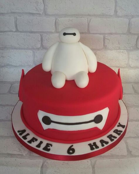 Baymax Cake Baymax Cake Ideas, Baymax Birthday Cake, Baymax Cake, Bay Max, Kids Birthday Party Cake, Birthday Cake For Him, 3rd Birthday Cakes, Boy Birthday Cake, Baymax