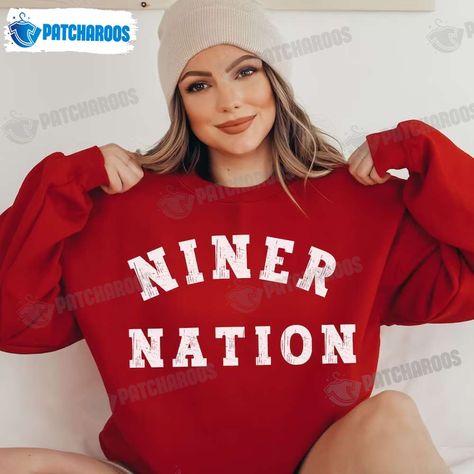 San Francisco 49ers Game Day Outfit, Cute 49ers Outfit Women, 49ers Shirt Ideas, 49ers Outfit Women Winter, 49er Jersey Outfits Women, 49ers Tshirt Ideas, 49ers Shirts Vinyl, Diy 49ers Shirt, 49er Shirts Vinyl