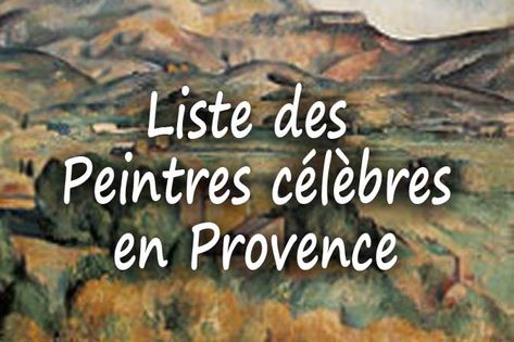 Liste des Peintres célèbres en Provence | Provence 7 Contemporary Art Gallery, Provence, Cool Designs, Lockscreen Screenshot, Movie Posters, Art, Design, Film Posters