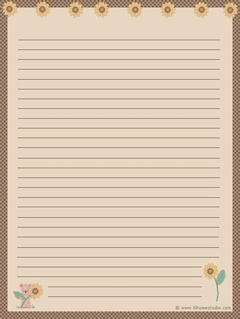 Cute Paper Template, Notebook Paper Template, Mail Inspiration, Free Paper Printables, Printable Paper Patterns, Writing Paper Template, Writing Paper Printable Stationery, Samsung Notes, Note Writing Paper