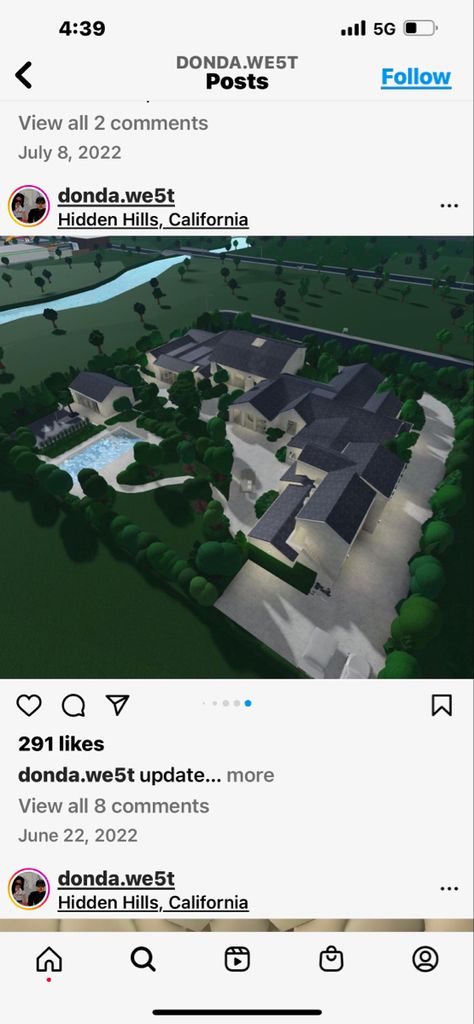 Kim K Mansion Bloxburg, Kim K House Exterior, Kim K House Layout, Kim Kardashian House Layout, Kim Kardashian House Bloxburg Layout, Bloxburg Kim K House, Kim K House Bloxburg, Kim Kardashian House Bloxburg, Bloxburg Villa