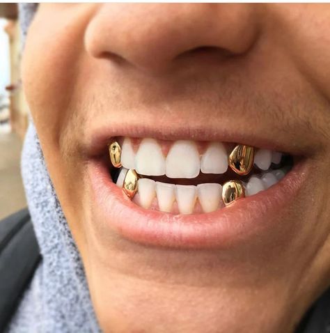 Cap Grillz, Gold Tooth Cap, Mouth Grills, Tooth Cap, Silver Teeth, Grillz Teeth, Teeth Caps, Hiphop Jewelry, Custom Grillz