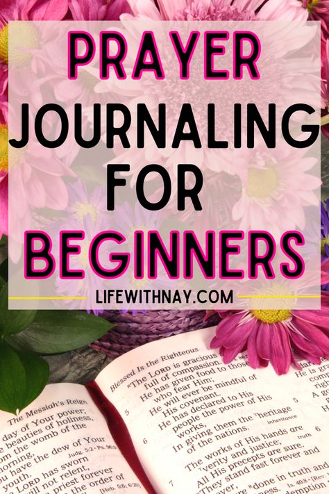 Prayer Journaling Made Easy For Beginners! Fun Bible Study Ideas, Prayer List Ideas, Prayer List Printable, The Soap Method, Journaling Benefits, Journal Beginner, Praying Journal, Diy Prayer Journal, Prayer Journal Prompts