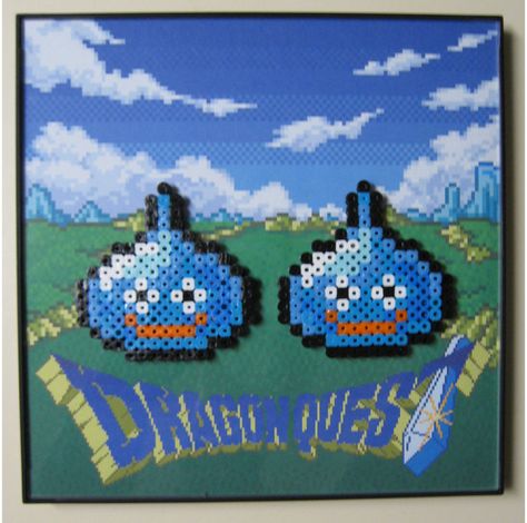 Warrior Dragon, 8 Bit Art, Beads Pattern, Dragon Warrior, Beads Designs, Dragon Quest, Crafts With Pictures, Perler Beads Designs, Perler Bead Patterns