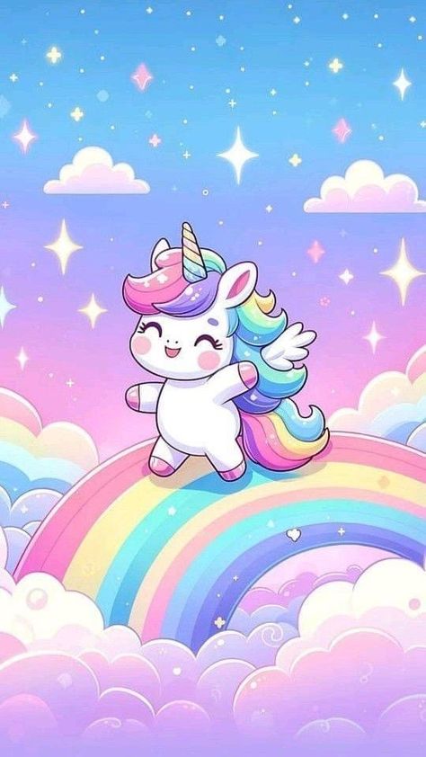 Cute Wallpapers Pink, Pink Unicorn Wallpaper, Wallpapers Pink, Unicorn Stuff, Kawaii Pics, Unicorn Drawing, Cars Theme Birthday Party, Unicorn Pictures, Unicorn Wallpaper