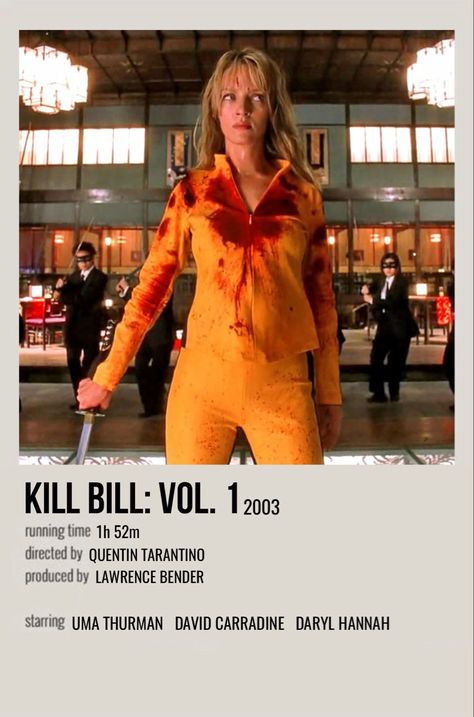 Uma Thurman Kill Bill, Kill Bill Costume, Kill Bill Movie, Album Prints, Kill Bill Vol 1, Polaroid Movie Poster, Google Doc, Polaroid Poster, I Love Cinema