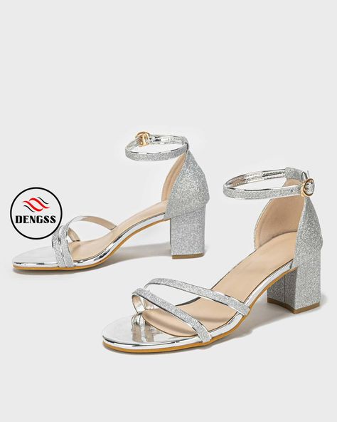 https://dengss.clothing/dengss-women-glitter-chunky-heeled-ankle-strap-sandals-glamorous-summer-heeled-sandals/?feed_id=3138658&_unique_id=668dc94c25a68&utm_source=Instagram&utm_medium=28dengss&utm_campaign=FS%20Posteronline%20clothingColor: SilverType: Ankle StrapStyle: GlamorousToe: Open ToePattern Type: PlainDetails: GlitterStrap Type: Ankle StrapHeels: ChunkyHeel Height: Mid Heel (6cm/2.4inch)Upper Material: GlitterLining Material: PU LeatherInsole Material: PU LeatherOutsole Material: R... Silver Embellished Ankle Strap Heels, Chic Ankle Strap Heels With Silver-tone Hardware, Silver Ankle Strap T-strap Sandals For Summer, Luxury Heels With Silver-tone Hardware, Ankle Strap, Summer Sandals Heels, Metallic Ankle Strap Sandals With 4-inch Heel, Clothing Model, Model Beauty, Shoes Shop