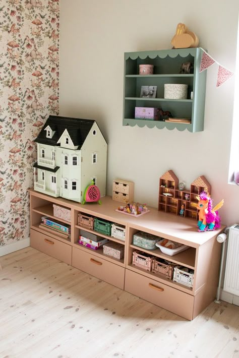 IKEA HACKS KIDS - The best of 2023 – Pretty in Print Art Ltd Ikea Bedroom Kids Girl, Ikea Hack Kids Storage, Kid Bedroom Ikea, Toy Storage Ikea Hack, Ikea Storage Kids Room, Ivar Toy Storage, Toy Storage In Kids Bedroom, Pretty Toy Storage, Ikea Hacks Playroom